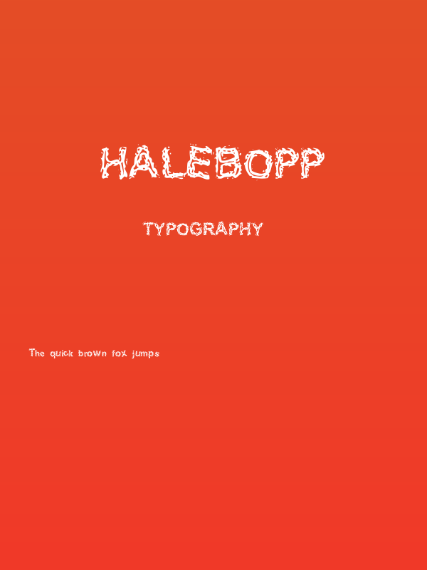 Halebopp Poster