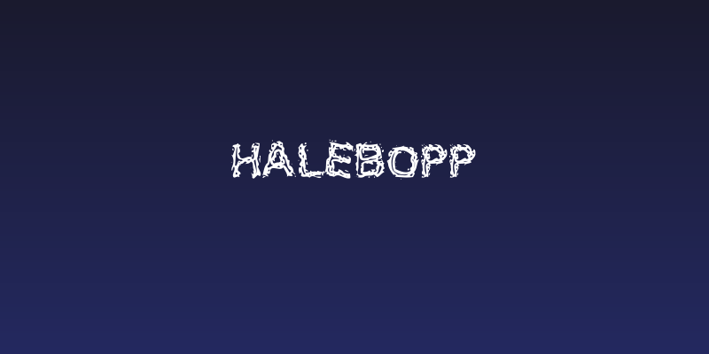 Halebopp Social Header