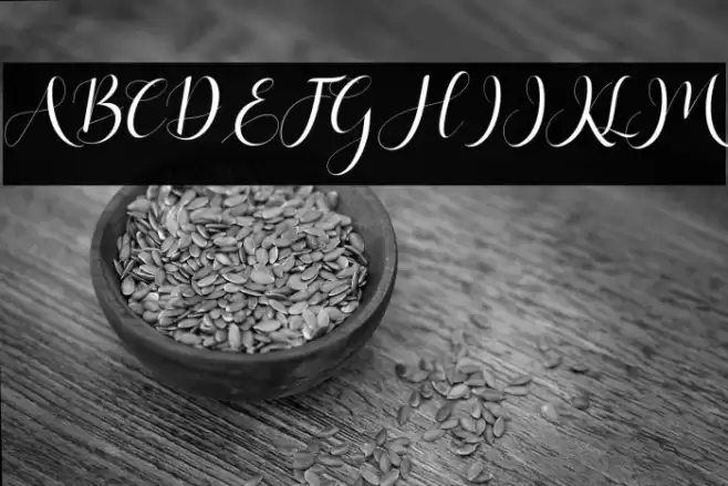 HaleighScript Font examples