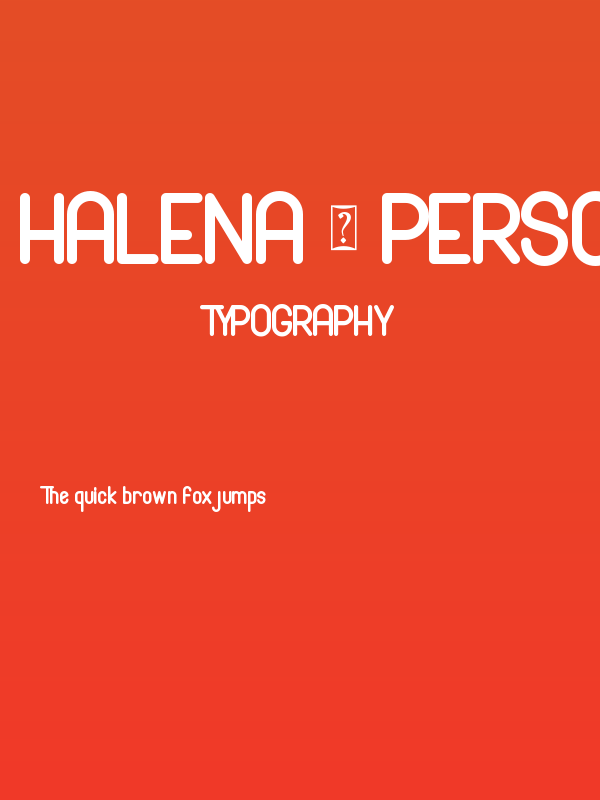 Halena - Personal Use Poster