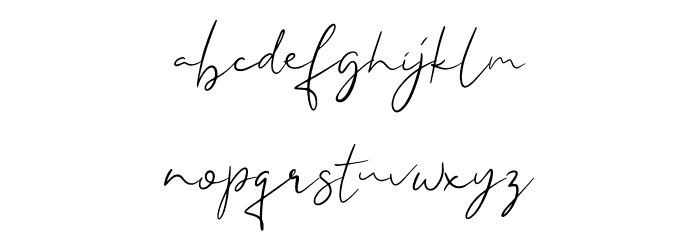 Halentine Font LOWERCASE