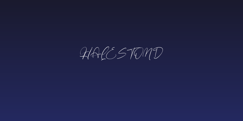 Halestond Social Header