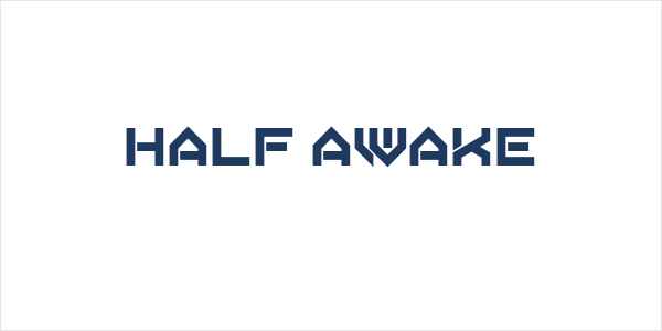 Half Awake Logo
