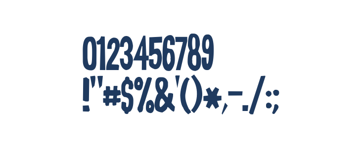 Half Cut Gothic Other Characters