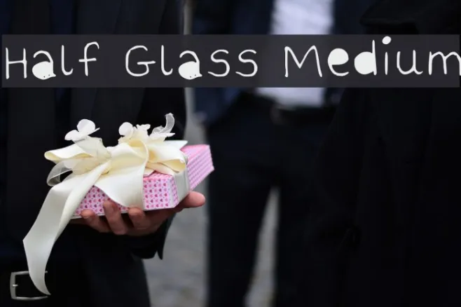 Half Glass Medium Example 2