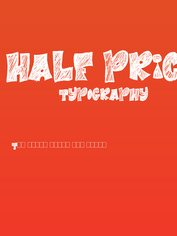 Half Price 4 You Poster