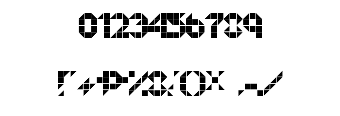Half Project Logo Font OTHER CHARS