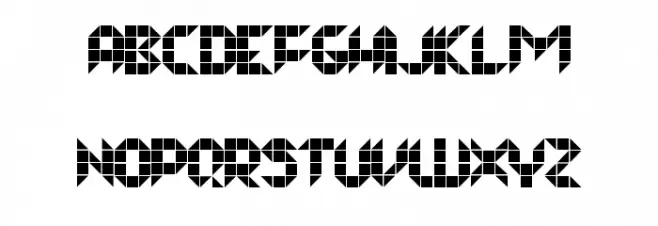 Half Project Logo Fuentes MAYÚSCULAS