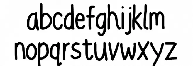Half Term, School's Out 字体 小写
