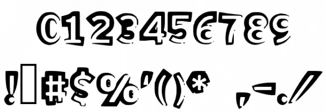 HalfHalf Font OTHER CHARS