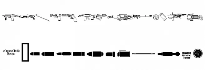 HalfLife2 خط أحرف صغيرة