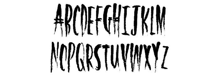 HalfLight Font LOWERCASE