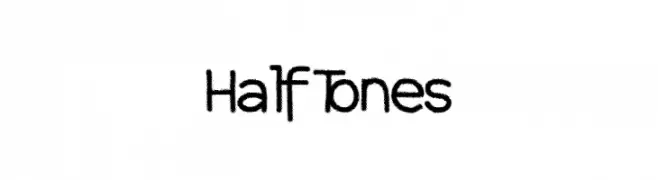 HalfTones  Descarca Fonturi Gratis