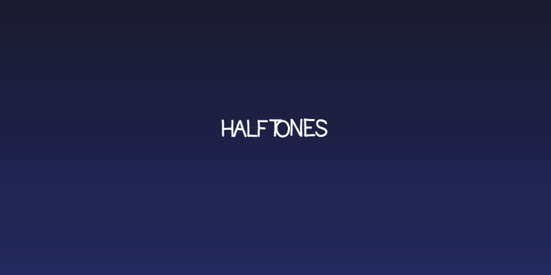 HalfTones Social Header