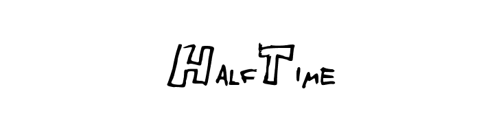 Half_Time  Frei Schriftart Herunterladen
