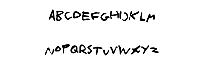 Half_Time Font LOWERCASE