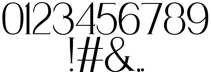 HalfbreD Font OTHER CHARS