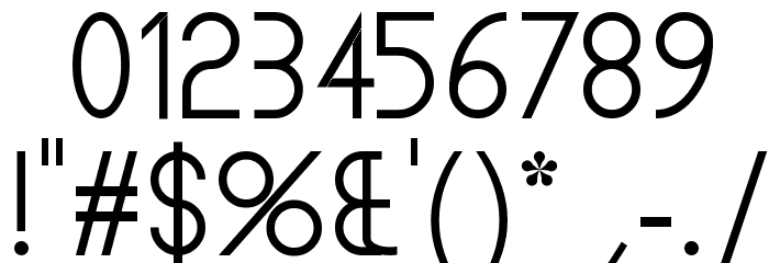 Halfmarks Font OTHER CHARS