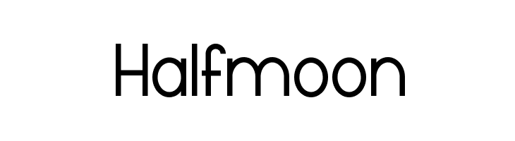 Halfmoon Fonte