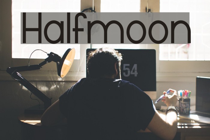 Halfmoon Fonte examples
