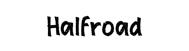 Halfroad  Descarca Fonturi Gratis