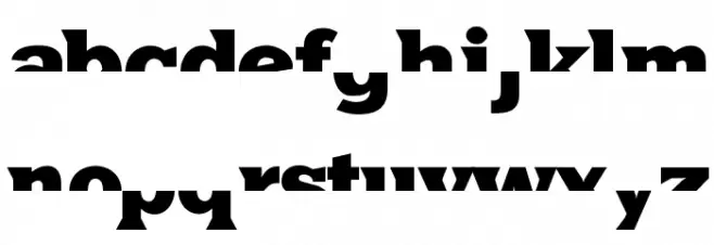 HalfsAreEnoughLatin خط أحرف صغيرة