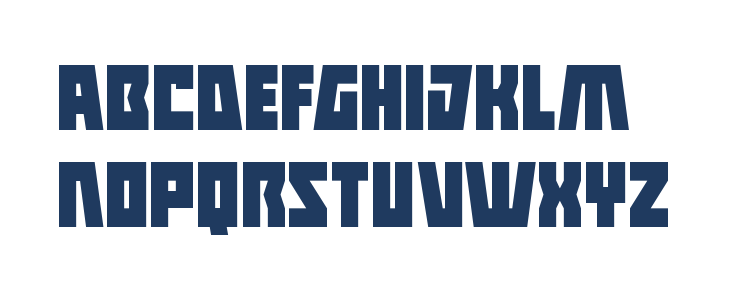 Halfshell Hero Condensed Lowercase