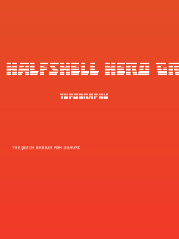 Halfshell Hero Gradient Regular Poster