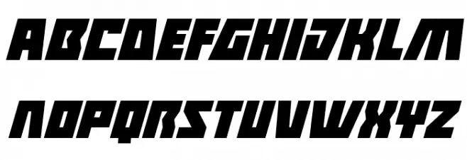 Halfshell Hero Italic 字体 小写