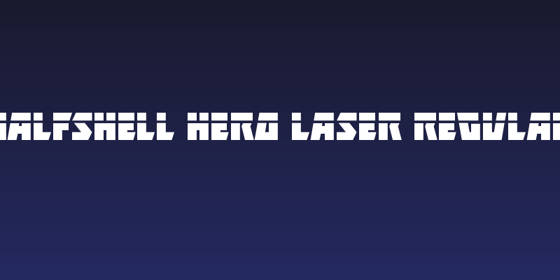 Halfshell Hero Laser Regular Social Header