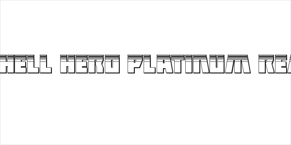 Halfshell Hero Platinum Regular Logo