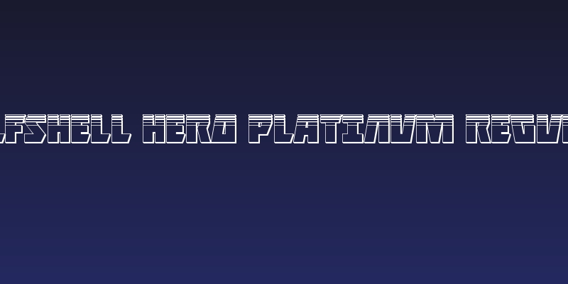 Halfshell Hero Platinum Regular Social Header