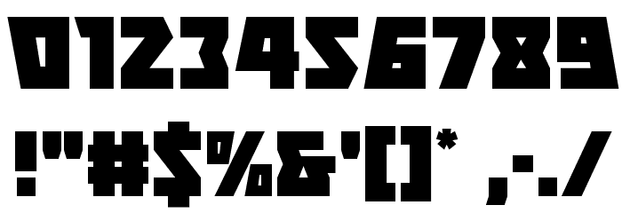 Halfshell Hero Regular Schriftart Anderer Schreiben