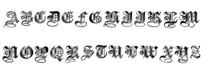 Halftone Black DemiBold Polices MAJUSCULES