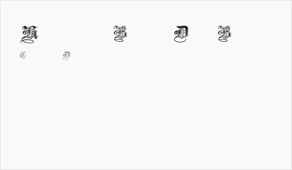 Halftone Black DemiBold Business Card