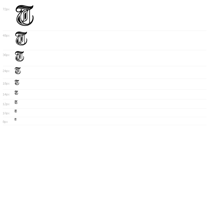 Halftone Black DemiBold Waterfall