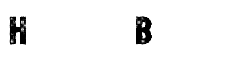 Halftoned Backup Font