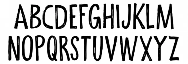Halfway There DEMO Regular Fonte MAIÚSCULAS