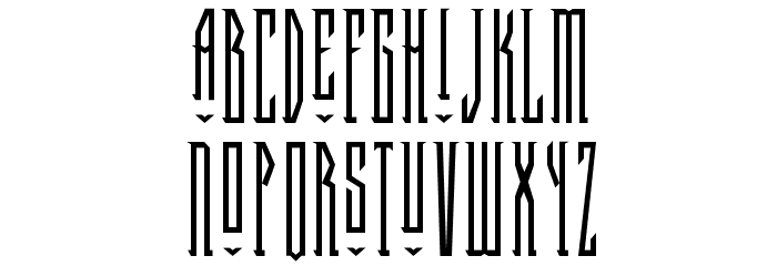 HalfwayHouse Schriftart Kleinbuchstaben