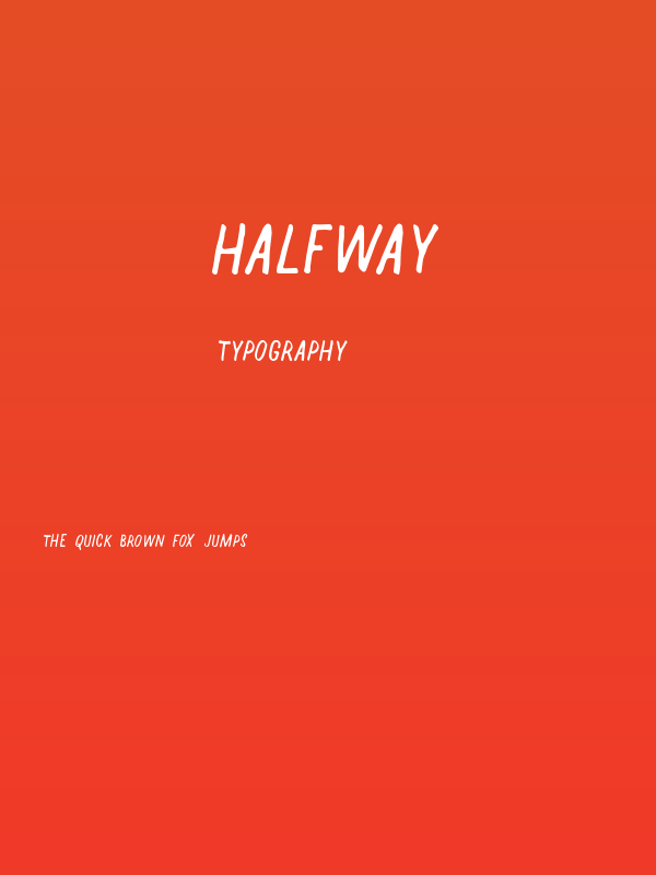 Halfway Poster