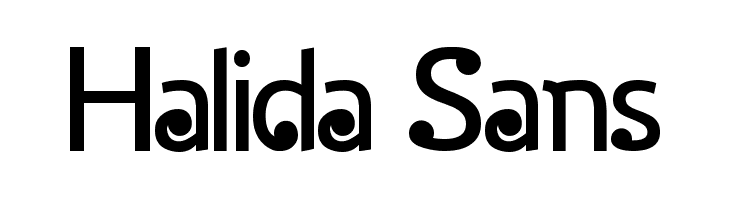 Halida Sans  免费字体下载