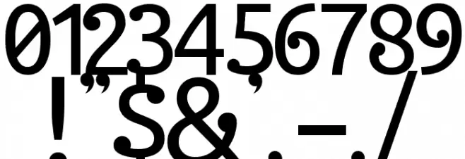 Halida Sans Font OTHER CHARS