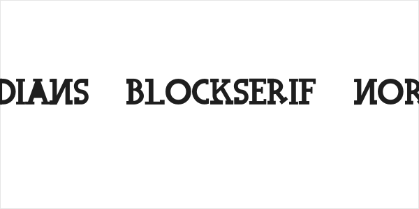 Halidians Blockserif Normal Logo