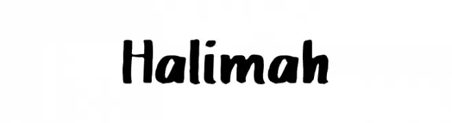 Halimah  Free Fonts Download