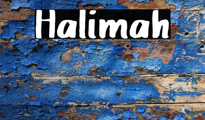 Halimah Example 3