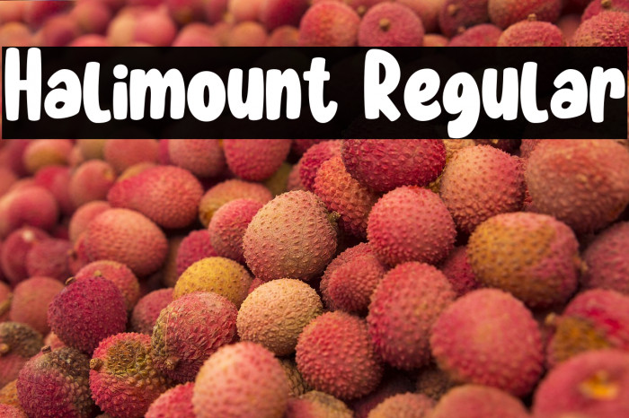 Halimount Regular Example 2