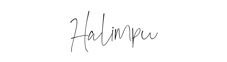 Halimpu  Frei Schriftart Herunterladen