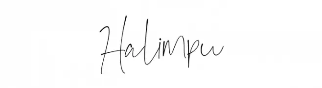Halimpu Font