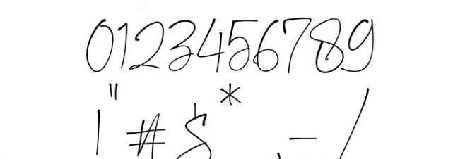 Halimpu Font OTHER CHARS