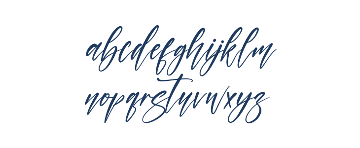 Halimunde Signature Lowercase